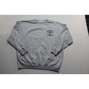 Reflex Sweatshirt Mens Large Gray Good California Republic Graphic Pullover